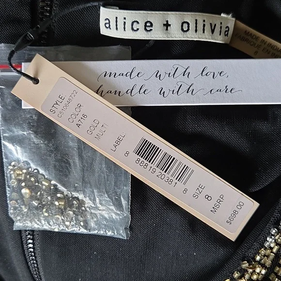 Alice + Olivia Beaded Dress - Picture 7 of 7